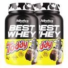 Kit 2 Best Whey Isolado Hidro Gourmet Toddy 900G - Atlhetica