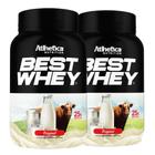 Kit 2 Best Whey Isolado Hidrolisado Original 900g Atlhetica - Atlhetica Nutrition