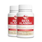 Kit 2 Beta Alanina Capsula Vitafor Com 120 Cápsulas Cada