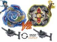 Kit 2 Beyblade Burst Valtryek Valkyrie Vs Zilion Zeutron - A+