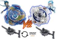 Kit 2 Beyblade Burst Valtryek Valkyrie Vs Zone Luinor Valt Vs Lui