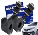 Kit 2 Bieleta + 2 Buchas da Barra Estabilizadora Toyota Etios Hatch/Sedan 2012 a 2020