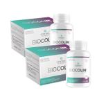 Kit 2 Biocolin Hair 500mg Silício Vitam E 60 Cap Central Nutrition