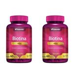 Kit 2 Biotina 60 Capsulas - Herbamed Beauty