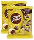 Kit 2 Bombom De Chocolate Branco Lacta Ouro Branco 1Kg