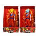 Kit 2 Bonecos Dragon Ball Z Goku Super Saiyajin E Ssj Blue