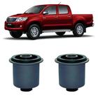 Kit 2 Borracha Superior Bandeja Dianteira Hilux 2008-2010