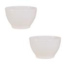 Kit 2 Bowl Redondo Tigela LE CHEF 23,5x14,5 Cm Branca - Paramount