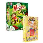 Kit 2 Brinquedos Estrela Puxa Puxa Batatinha + Pula Macaco