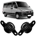 Kit 2 Bucha Grande Bandeja Dianteira Ducato 2012 2013 2014