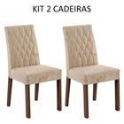 Kit 2 Cadeiras de Jantar 4254 Madesa - Rustic/Imperial