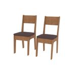 Kit 2 Cadeiras para Cozinha Nova Mobile