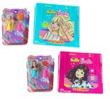 Kit 2 Caixas Chiclete Barbie c/ 100 un + 2 Bonecas Patty - Buzzy