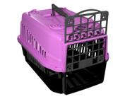 Kit 2 Caixas De Transporte N1 Cão Cachorro Gato Pequena Rosa