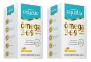 Kit 2 caixas Ômega 3.6.9 1000mg 60 Capsulas Equaliv