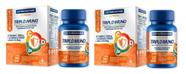 Kit 2 caixas Triplo imuno Vitamina C 1000mg + Vitamina D 2000ui + Zinco - Catarinense