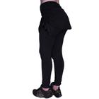 Kit 2 Calça Legging Suplex Saia Tapa Bumbum Cintura Alta Fitness Com Sainha