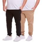 Kit 2 Calças Jogger Plus Size Masculina