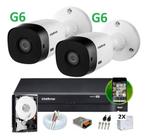 Kit 2 Camera Intelbras segurança monitoramento completo