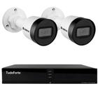 Kit 2 Câmeras Intelbras VIP-C 1230 B IP Bullet Full HD 1080p IP67 Visão Noturna 30m + DVR Tudo Forte TFHDX 3304 4 Canais