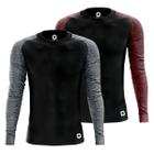 Kit 2 Camisa Térmica Masculina Dryfit Proteção Segunda Pele - Volk