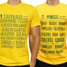Kit 2 Camisas Brasil Escalações 1994 e 2002 - Masculino