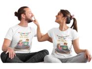 Kit 2 Camisas Camisetas Dia Dos Namorados Casal Festa Junina em casa Branca