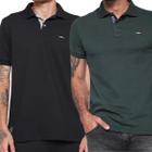 Kit 2 Camisas Polo Itália Industrie Básica Estilo Tomie Piquet Premium