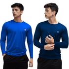 Kit 2 Camisas Termicas Masculina Uv50+ Segunda Pele Proteção Solar - DMR ONLINE