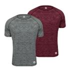 Kit 2 Camisas Térmicas Segunda Pele Dryfit Proteção UV Solar - Volk