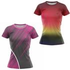 Kit 2 Camiseta Blusa Feminina Academia Treino Fitness Camisa Dry Fit ante odor Caminhada Protecao UV - Efect