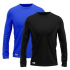 Kit 2 Camiseta Masculina Proteção UV 50+ Térmica Segunda Pele Várias Cores MXC BRASIL