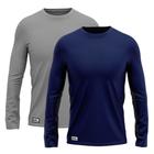 Kit 2 Camiseta Masculina Proteção UV 50+ Térmica Segunda Pele Várias Cores MXC BRASIL