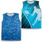 Kit 2 Camiseta Regata Masculina Slim Tecido Leve Corrida Atividades Fitness Dry