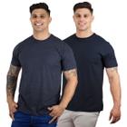 Kit 2 Camisetas Básicas Masculinas 100% Algodão Premium TRV