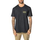 Kit 2 Camisetas Billabong Theme WT23 Masculino CinzaPreto