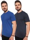 Kit 2 Camisetas Masculinas 100% Algodão Linha Premium linha Comfort Anti-Bolinha