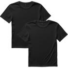 Kit 2 Camisetas Masculinas Básicas Algodão T-shirts Lisas