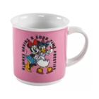 Kit 2 caneca de porcelana retro minnie e margarida