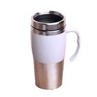 Kit 2 Caneca Termica Cerveja Cafe Copo Termico Com Tampa Com Alça Inox Parede Dupla 457ml - Com Vedação