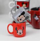 Kit 2 Canecas Mini Mickey e Minnie 100 ml