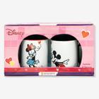 Kit 2 Canecas Pop 350ml Mickey Minnie Minha Metade Namorados