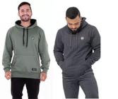 kit 2 Canguru Blusa Casaco Masculino Peluciado