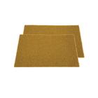 Kit 2 Capachinhos 12mm 40x60cm Porta Entrada Cor Ouro