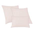 Kit 2 Capas de Almofada 50x50cm + 1 Capa 30x50cm Suede Luxo Glamour  Rose