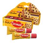 Kit 2 Carmed Chocotone Panetone Bauducco Hidratante Labial com Sabor Chocolate Natal 10g