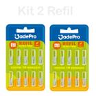 kit 2 Cartela de Refil para Escova Interdental C/10 Unidades Jadefrog