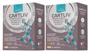 Kit 2 Cartliv Colágeno Tipo II 40mg 60Cps - Equaliv