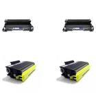 Kit 2 Cartucho Cilindro Dr620 + 2 Toner Tn650 Dcp8080 8085 - Maxtonerink