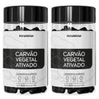 Kit 2 Carvão Vegetal Ativado Puro Suplemento Alimentar Natunéctar Legitimo Mineral Pó Original 120 Cápsulas